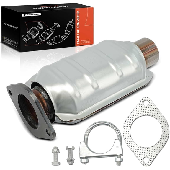 A-Premium Rear Catalytic Converter Kit Direct-Fit Compatible with Chevrolet Malibu 2008-2012 & Pontiac G6 2008-2010 & Saturn Aura 2008-2009, 2.4L 3.5L 3.6L, EPA Compliant
