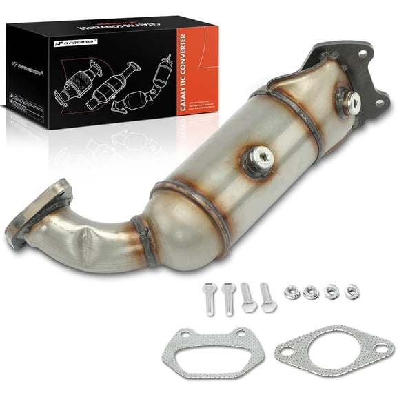 A-Premium Rear Catalytic Converter Kit Direct-Fit Compatible with Dodge Grand Caravan 2011-2019, Journey, Avenger & Chrysler Town & Country, 200 & Volkswagen Routan & Ram C/V, 3.6L, EPA Compliant