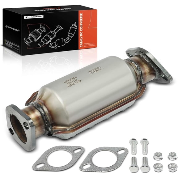 A-Premium Rear Catalytic Converter Kit Direct-Fit Compatible with Hyundai Elantra 2011-2016, Sonata 2009-2010 & Kia Forte/Forte Koup/Forte5 2014-2016, 1.8L 2.0L 3.3L, EPA Compliant