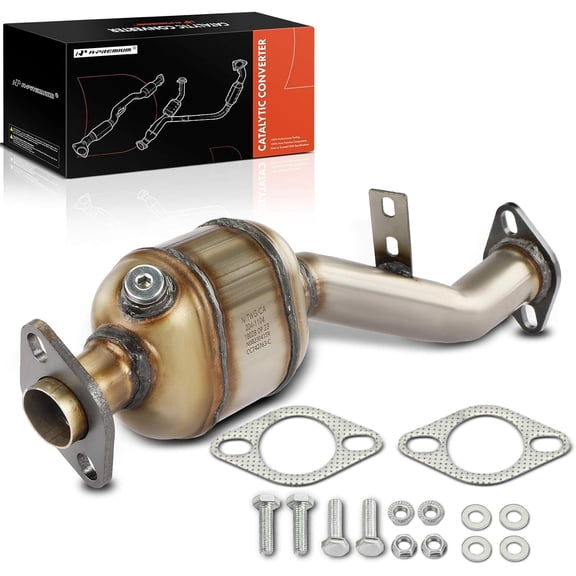 A-Premium Rear Catalytic Converter Kit Direct-Fit Compatible with Subaru Outback 2000-2002, Forester 1998, Impreza 1995-2001, Legacy 1995-2002, 2.2L 2.5L, EPA Compliant