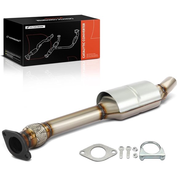 A-Premium Rear Catalytic Converter Kit Direct-Fit Compatible with Ford Taurus 2000-2007 & Mercury Sable 2000-2005, 3.0L, EPA Compliant