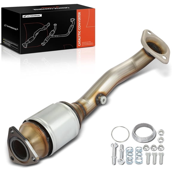 A-Premium Rear Catalytic Converter Kit Direct-Fit Compatible with Honda CR-V CRV 2010-2011 2.4L, EPA Compliant, Replace# 18150REZA01