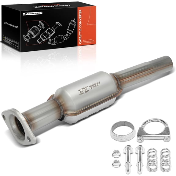 A-Premium Rear Catalytic Converter Kit Direct-Fit Compatible with Toyota Highlander 2008-2013 3.5L & Lexus RX350 2007-2009 3.5L, E.P.A. Compliant