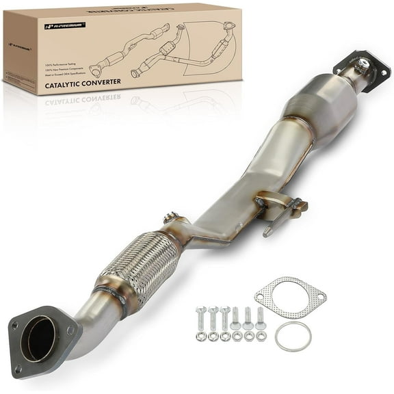A-Premium Rear Catalytic Converter W/Gasket Kit Direct-Fit Compatible with Nissan Vehicles - Altima 2007 2008 2009 2010 2011 2012 2013 2014 2015 2016 2017 2018 - L4 2.5L - E.P.A. Compliant