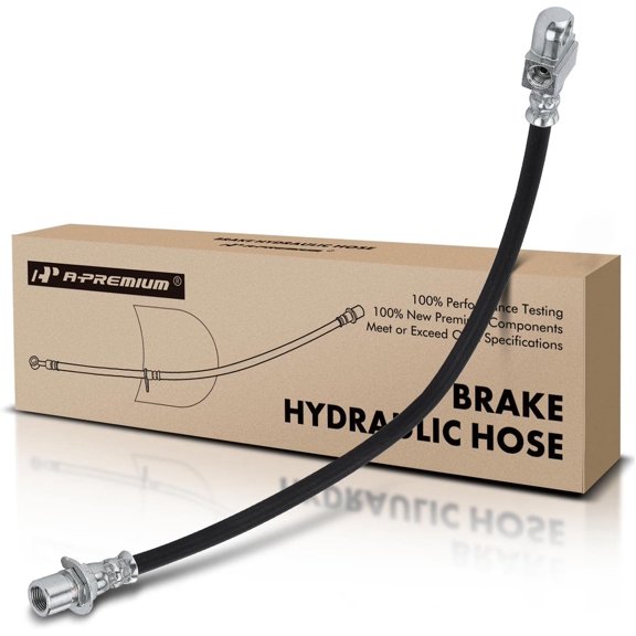 A-Premium Rear Center Brake Hydraulic Hose Compatible with Chevy and GMC Models - Avalanche 2500 2002-2006, Yukon XL 2500 2003-2006 - Replace# 15195399