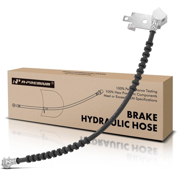 A-Premium Rear Center Brake Hydraulic Hose Compatible with Ford Bronco II 89-90, Explorer 91-94, Ranger 89-09 & Mazda B2300 94-97 01-10, B2500 98-01, B3000 94-08, B4000 94-10, Navajo 91-94