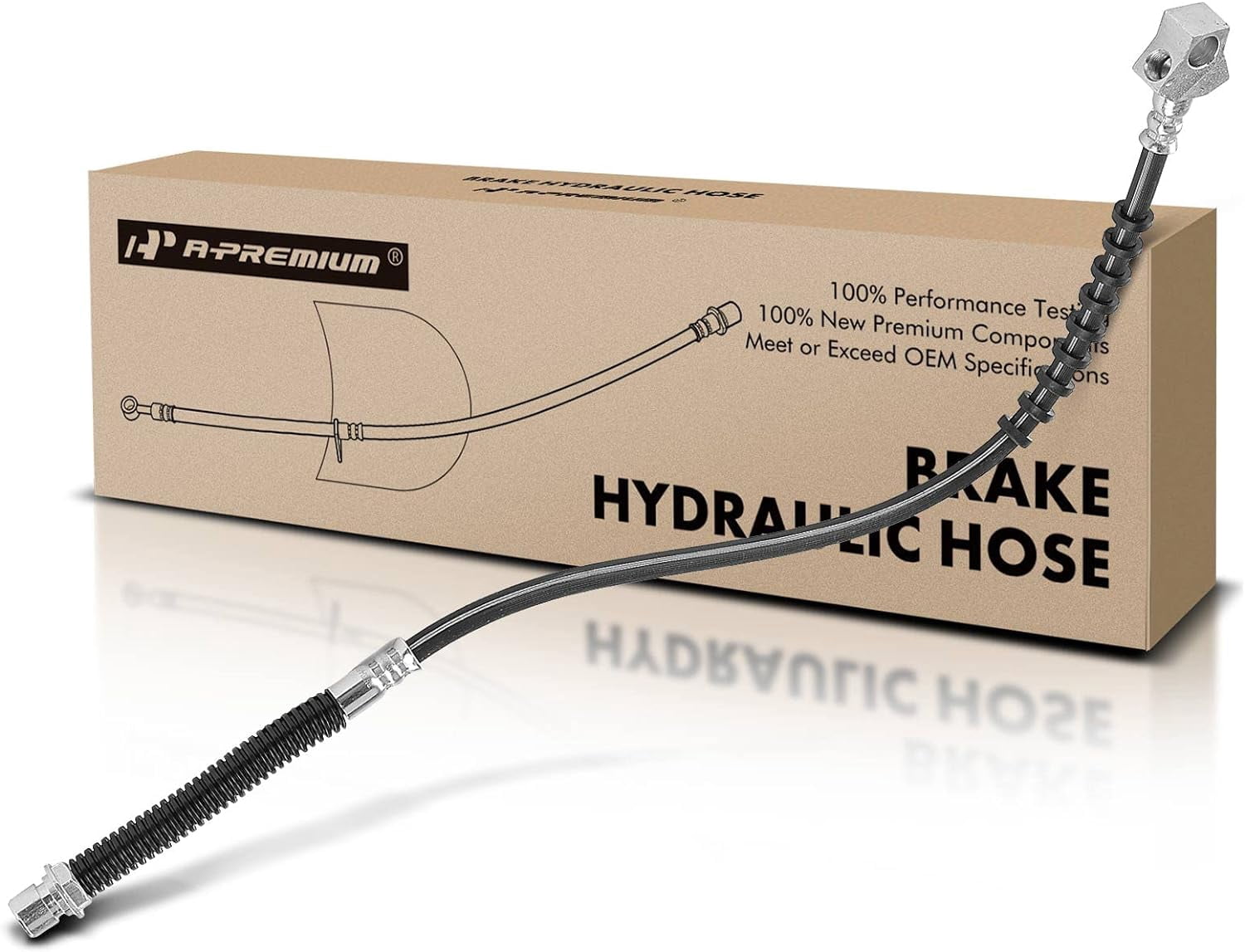 Rear Center Brake Hydraulic Hose For Nissan Titan & Xterra (2003-2015) | OEM Replacement Part