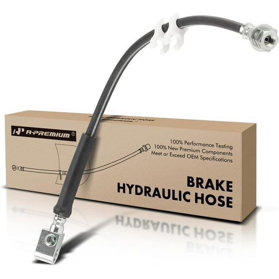 A-Premium Rear Center Brake Hydraulic Hose Compatible with Select Ford Models - For F-150 1992-1995, For F-250/F-350 1992-1997, For F-250 1997, For Bronco 1993-1996 - Replace# F2TZ2282C