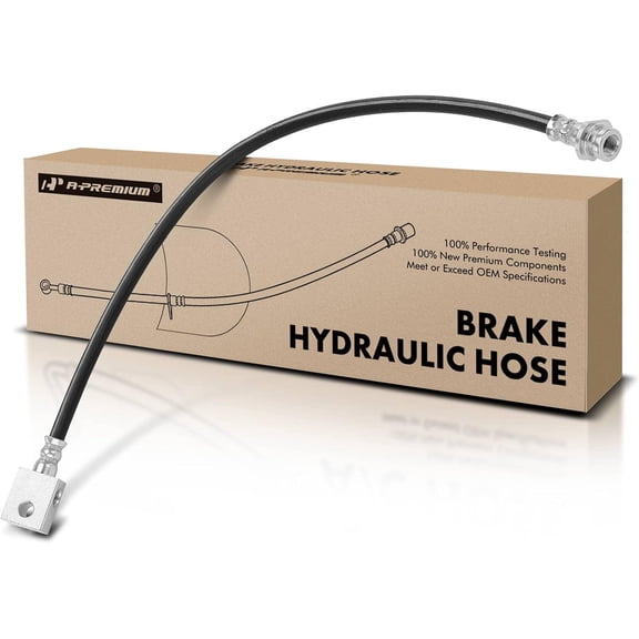 A-Premium Rear Center Brake Hydraulic Hose Compatible with Select Nissan Models - Titan 2004-2015 5.6L, Xterra 2003-2004 2.4L 3.3L - Replace# 46210ZV11A