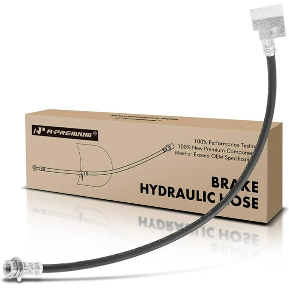 A-Premium Rear Center Brake Hydraulic Hose Compatible with Dodge Models - Ram 1500/2500/3500 1998-1999, Dakota 1988 - Replace# 4383843