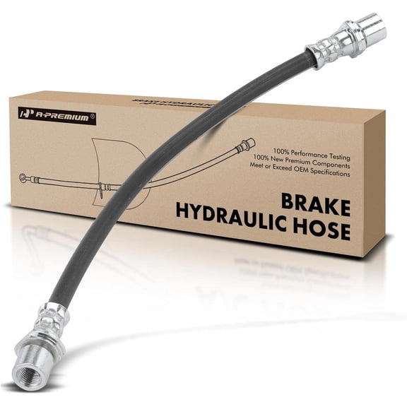 A-Premium Rear Center Brake Hydraulic Hose Compatible with Select Toyota Models - Avanza 2013 2014 2015, 1.5L - Replace# 9004A94040