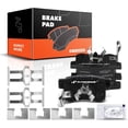 thumbnail image 1 of A-Premium Rear Ceramic Disc Brake Pads Set Compatible with Select Acura and Honda Models - CR-V 2005-2016 Crosstour 2012-2015 Accord Crosstour 2010-2011 RDX 2010-2018 with Hardware 4 Pcs, 1 of 8