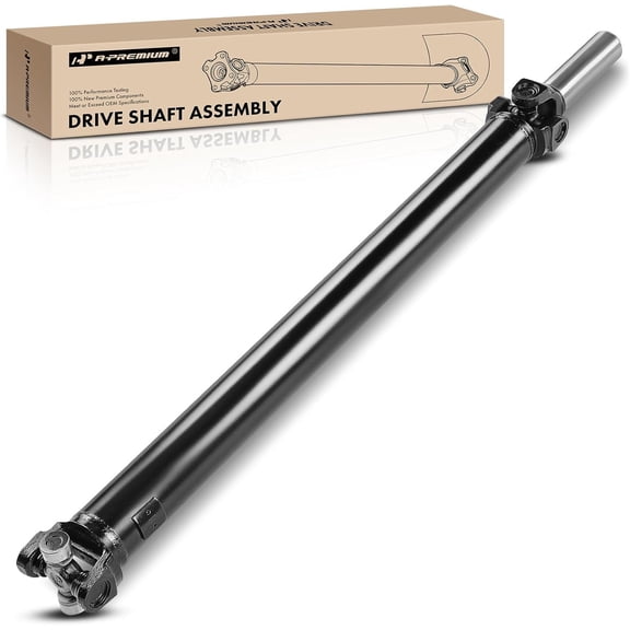 A-Premium Rear Complete Drive Shaft Prop Shaft Driveshaft Assembly Compatible with Chevrolet Astro 1999-2003 & GMC Safari 1999-2003, AWD Replace# 15039067