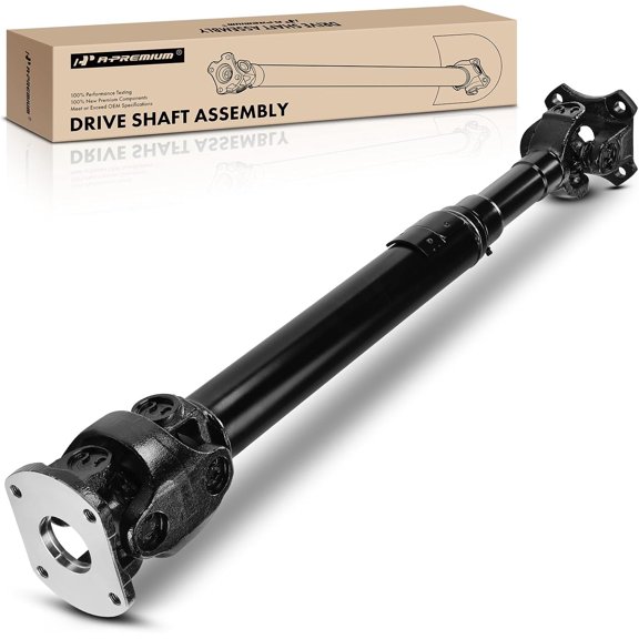A-Premium Rear Drive Shaft Driveshaft Assembly Compatible with Ford Bronco 1990 1991 1992 1993 V8 5.0L, [4WD, AOD Automatic Transmission, 3.55 or 4.10 Axle Ratio], Complete Prop Shaft
