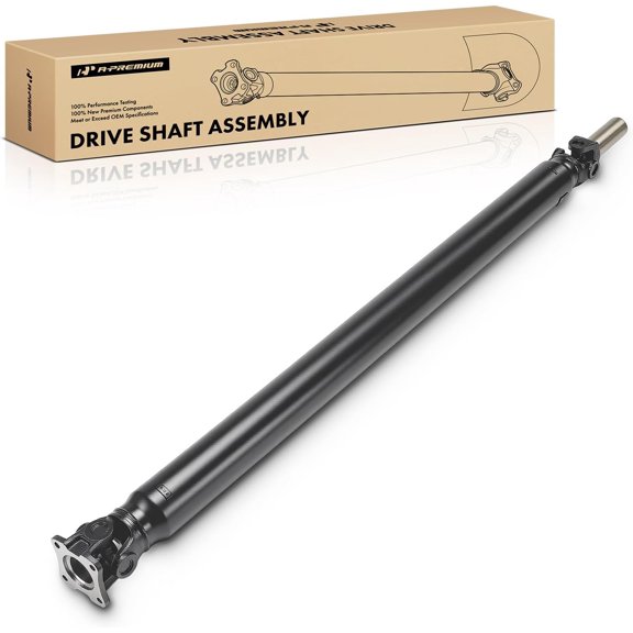 A-Premium Rear Drive Shaft Driveshaft Assembly Compatible with Ford F-250 F-350 Super Duty, 2011-2016, 4WD, Automatic Trans, Crew Cab Pickup, 156.2 in Wheelbase, 81.8 in Bed, Complete Prop Shaft