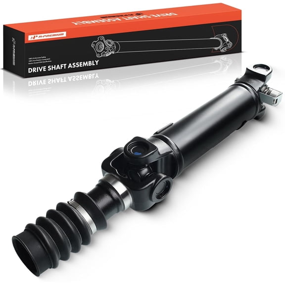 A-Premium Rear Complete Drive Shaft Prop Shaft Driveshaft Assembly Compatible with Jeep Wrangler 1997-2006 L6 4.0L Sport Utility, 4WD, Replace# 52098784AC, 52098784AB