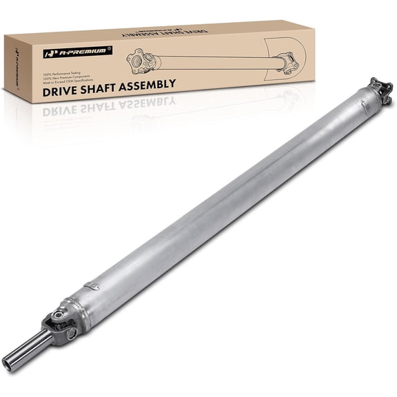 A-Premium Rear Complete Drive Shaft Prop Shaft Driveshaft Assembly Compatible with Ram 1500 2019-2020, 4WD, 67.4 inch BedLength, 144.6 inch Wheelbase, Replace# 68304481AA