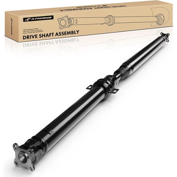 A-Premium Rear Complete Drive Shaft Prop Shaft Driveshaft Assembly Compatible with Toyota Tacoma 2005-2015 4.0L Crew Cab Pickup, 4WD 73.5 inch BedLength, Replace# 3710004361, 3710004362