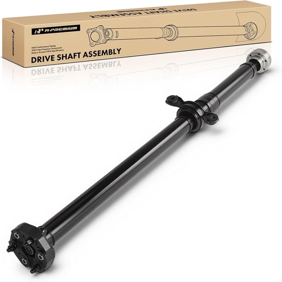 A-Premium Rear Drive Shaft Driveshaft Assembly Compatible with Cadillac CTS 2008 2009 2010 2011 2012 2013 2014, [AWD Automatic Trans], Replace# 15845613, 20849551, 53.54"-54.92" Complete Prop Shaft