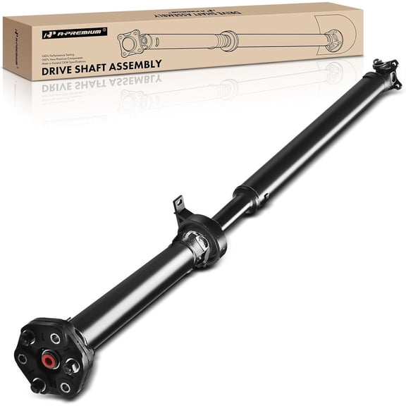 A-Premium Rear Complete Drive Shaft Prop Shaft Driveshaft Assembly [RWD, Auto Trans] Compatible with BMW E46 323Ci 323i 2000-2000, 325Ci 325i 2001-2005, Automatic ZF Trans. 1418mm, Replace# 936-362