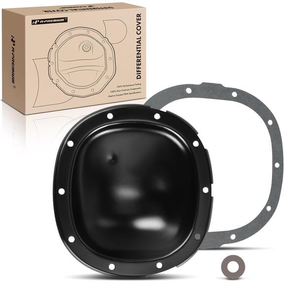 A-Premium Rear Differential Cover Compatible with 7.625 or 7.50 inches Ring Gear & Chevy Astro Blazer Camaro Caprice Impala LLV S10 Blazer & GMC S15 Jimmy Sonoma Safari