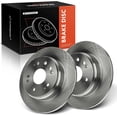 thumbnail image 1 of A-Premium Rear Disc Brake Rotors Compatible with Honda CR-V CRV 2002 2003 2004 L4 2.4L 2-PC Set, 1 of 8