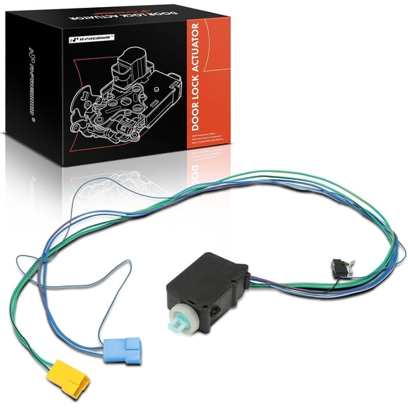 A-Premium Rear Dual Back Swing-Out Door Latch Lock Actuator Compatible with Dodge & Freightliner Vehicles - Sprinter 2500/Sprinter 3500 2002 2003 2004 2005 2006, Actuator - Replace# 5133998AA