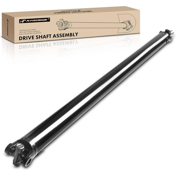 A-Premium Rear Drive Shaft Prop Shaft Driveshaft [4WD] Compatible with Chevrolet Silverado 1500 [143.5"WB], Silverado 2500/3500 & GMC Sierra 1500 [143.5"WB], Sierra 2500/3500, 2001-2003, 65-9371
