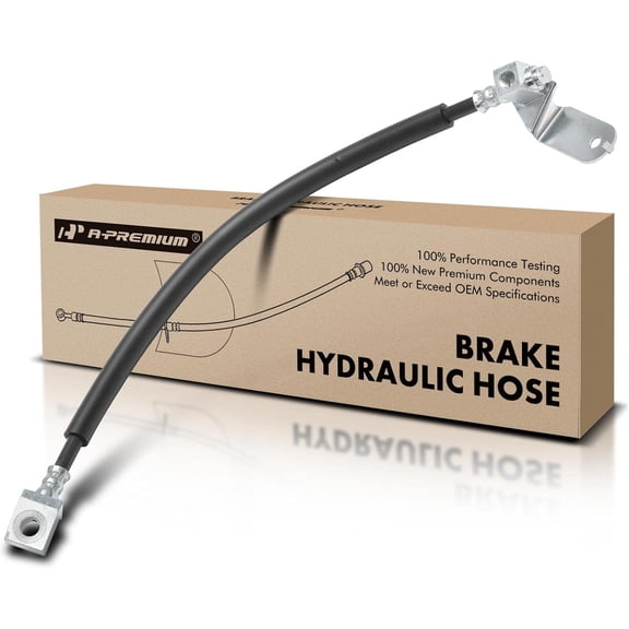 A-Premium Rear Driver Brake Hydraulic Hose Compatible with Dodge and Chrysler Models - Challenger 2018-2021, Charger 2006-2019, Magnum 2005-2008, 300 2005-2009 - Replace# 4779355AB