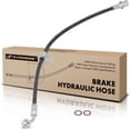 thumbnail image 1 of A-Premium Rear Driver Brake Hydraulic Hose Compatible with Select Chevy, GMC, Pontiac and Suzuki Models - Equinox 2007-2012, Terrain 2010-2011, Torrent 2007-2009, XL-7 2007-2009 - Replace# 23240856, 1 of 6