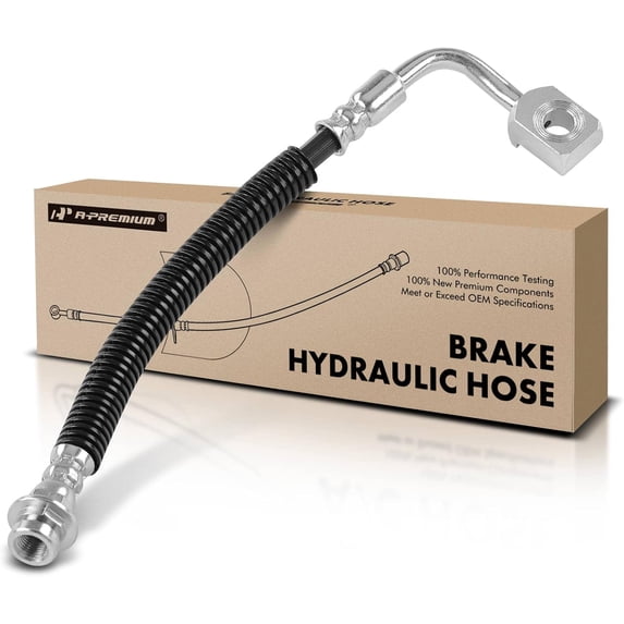 A-Premium Rear Driver Brake Hydraulic Hose Compatible with Cadillac Models - DTS 2006 2007 2008 2009 2010 2011 - Replace# 15230030