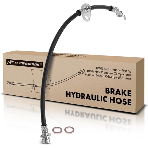 A-Premium Rear Driver Brake Hydraulic Hose Compatible with Select Acura Models - TLX 2015 2016 2017 2018 2019 2020 - Replace# 01468TZ3A00