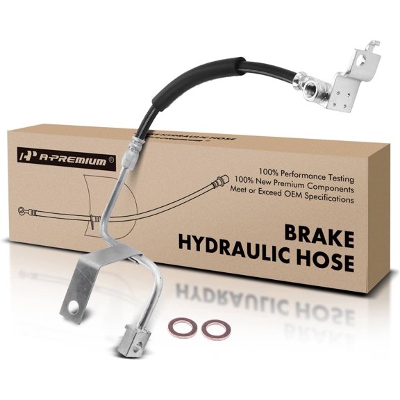 A-Premium Rear Driver Brake Hydraulic Hose Compatible with Select Dodge Models - Viper 1992-2000 - Replace# 4642231