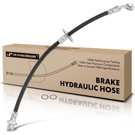 A-Premium Rear Driver Brake Hydraulic Hose Compatible with Select Honda Models - S2000 2006 2007 2008 2009 - Replace# 01468S2A010