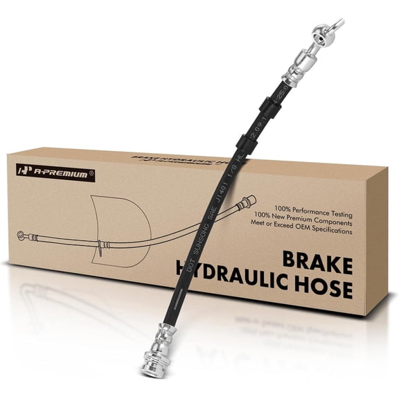 A-Premium Rear Driver Brake Hydraulic Hose Compatible with Select Nissan Models - Quest 2004 2005 2006 2007 2008 2009 - Replace# 46211CK010