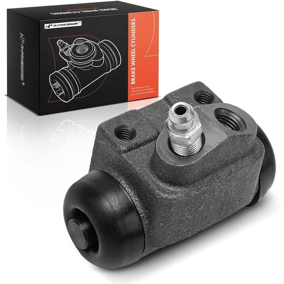 A-Premium Rear Driver Drum Brake Wheel Cylinder Compatible with Select Ford, Mercury Models - Escort 1981-1990, EXP 1982-1988, LN7 1982-1983, Lynx 1981-1987 - Replace# E2FZ2262B