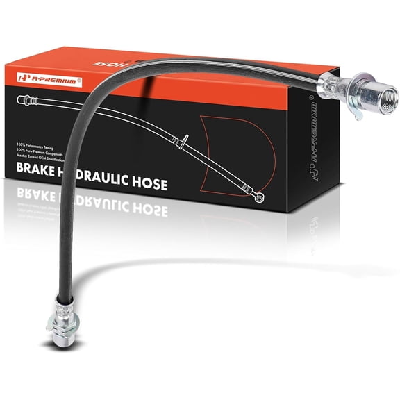A-Premium Rear Driver Inner Side Brake Hydraulic Hose Compatible with Select Chevrolet and GMC Models - Silverado 2500 HD, Silverado 3500 HD, Sierra 2500 HD, Sierra 3500 HD - Replace# 22905848