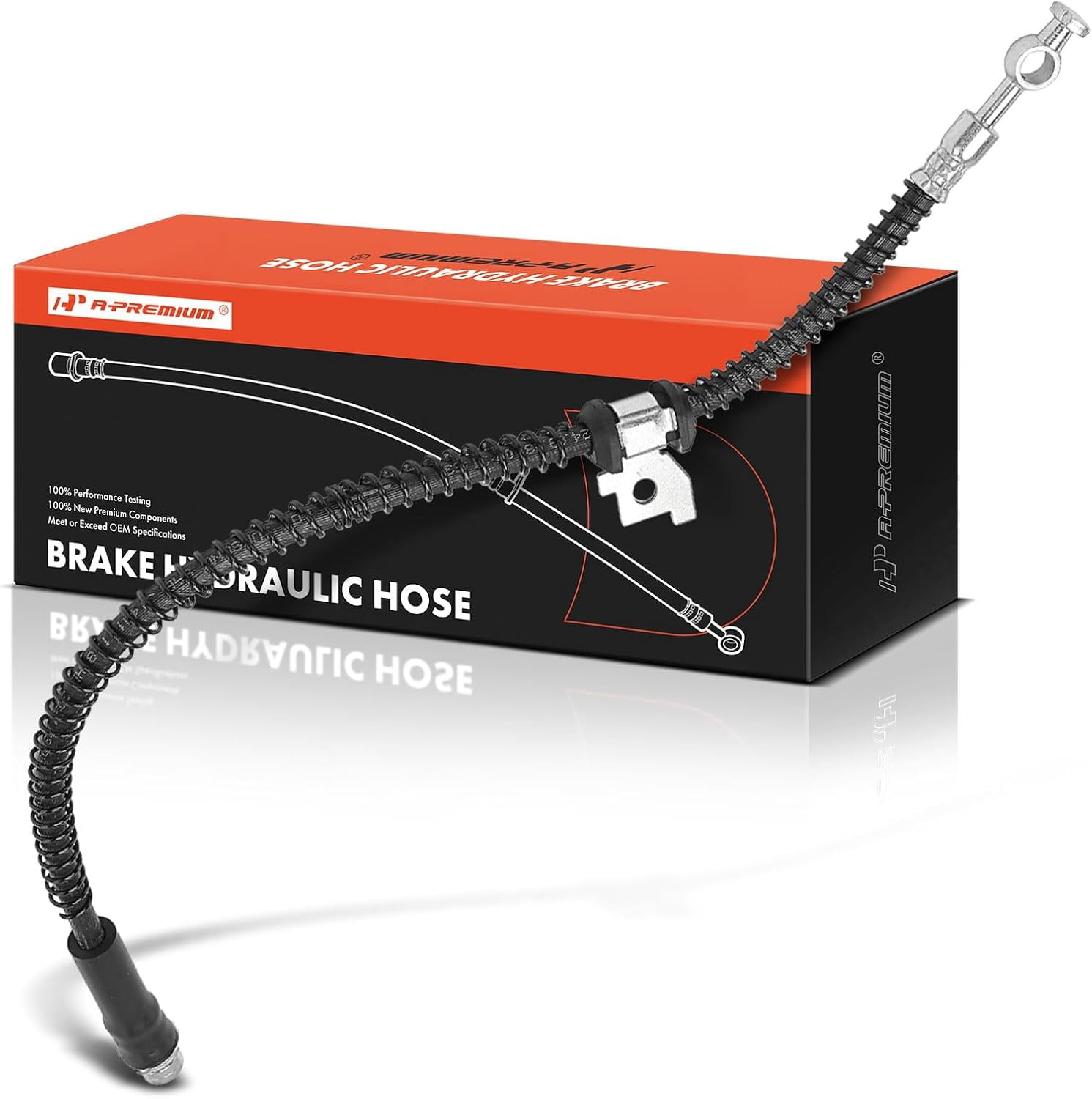 A-Premium Rear Driver Outer Side Brake Hydraulic Hose Compatible with ...