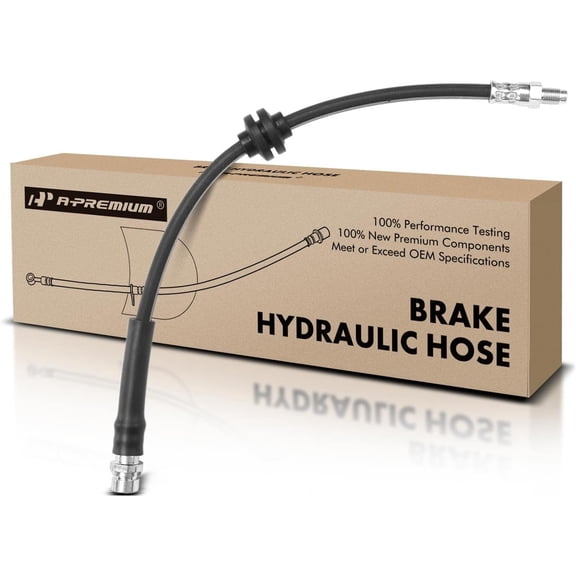 A-Premium Rear Driver or Passenger Brake Hydraulic Hose Compatible with Select Mazda Models - 3 2004-2013, 3 Sport 2009-2010 2012 - Replace# BP4L43980E