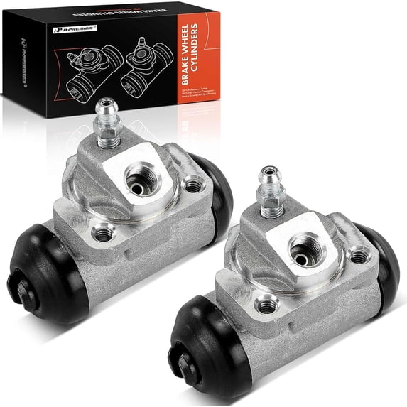 A-Premium Rear Driver and Passenger Drum Brake Wheel Cylinder Compatible with Select Nissan Models - Altima 1993-1998 Maxima 1989-1994 Stanza 1986-1989 Van 1987-1988 2-PC Set - Replace# 44100G2800