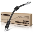 thumbnail image 1 of A-Premium Rear Driver or Passenger Outer Brake Hydraulic Hose Compatible with BMW Models - 525i 2001-2003 2.5L, 540i 1999-2003 4.4L, Wagon - Replace# 34301166248, 1 of 8