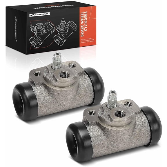A-Premium Rear Side Drum Brake Wheel Cylinder Compatible with Select Jeep, Dodge, Chrysler, Ford, Mazda and Plymouth Models - Wrangler, Cherokee, Grand Caravan, Town & Country, Ranger, TJ, 2-PC Set