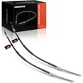 thumbnail image 1 of A-Premium Rear Driver and Passenger Side Parking Brake Cable Assembly Compatible with Cadillac Model: DeVille 2000-2004, Seville 1998-2003, 2-PC Set - Replace# 25699452, 1 of 5