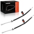 thumbnail image 1 of A-Premium Rear Driver and Passenger Side Parking Brake Cable Assembly Compatible with Chevrolet, Buick, Oldsmobile and Pontiac Models: Cavalier 1995-2002, Skylark, Achieva, Grand Am, Sunfire, 2-PC Set, 1 of 9
