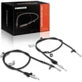 thumbnail image 1 of A-Premium Rear Driver and Passenger Side Parking Brake Cable Assembly Compatible with Nissan Models: Maxima 2008-2014, 2-PC Set - Replace# 365309N00A, 365319N00A, 1 of 9