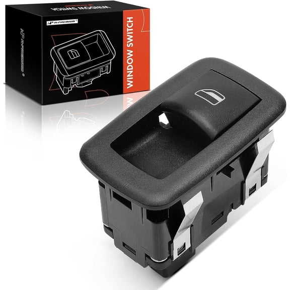 A-Premium Rear Driver or Passenger Side Power Window Switch Compatible with Dodge Grand Caravan 2013-2020 & Chrysler Town & Country 2013-2016 & Ram C/V 2014-2015, with Power Sliding Door