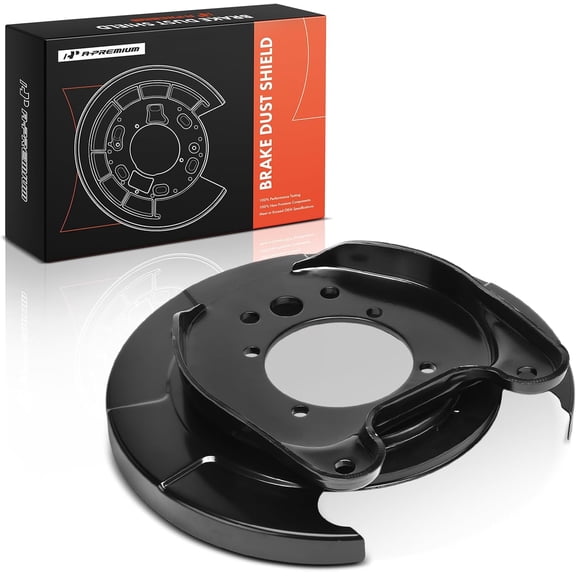 A-Premium Rear Driver Side Brake Dust Shield Compatible with Nissan Models - Frontier 2005-2020, Xterra 2005-2015