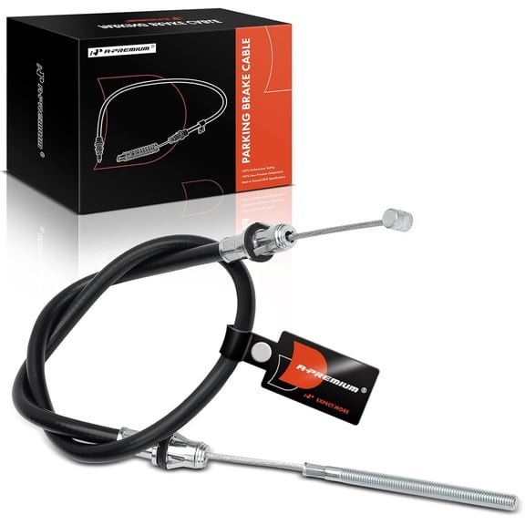 A-Premium Rear Driver Side Parking Brake Cable Assembly Compatible with Cadillac, Oldsmobile Models: DeVille 1994-1999, Allante 1993, Eldorado 1992-2002, Seville 1992-1997, Toronado 1992