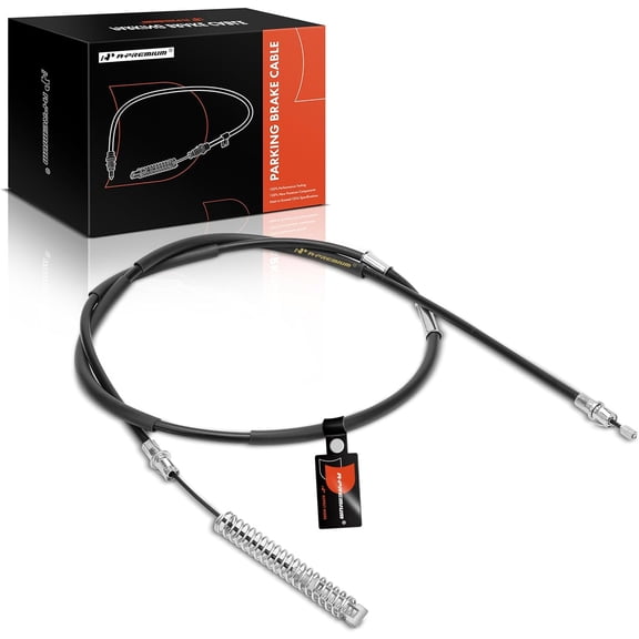 A-Premium Rear Driver Side Parking Brake Cable Assembly Compatible with Chevrolet & GMC Models: Silverado 1500 2004-2005, Silverado 2500 HD 2003-2004, Sierra 1500 2004-2006, Sierra 2500 HD 2003-2004