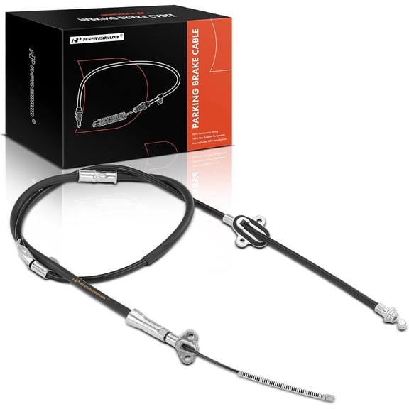 A-Premium Rear Driver Side Parking Brake Cable Assembly | Compatible with Toyota, Lexus Models - Camry 2007-2011, ES350 2007-2013 - Replace# 4643033170, 4643006160